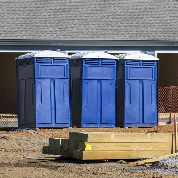 how do you ensure the portable restrooms are secure and safe from vandalism during an event in Dos Palos Y CA